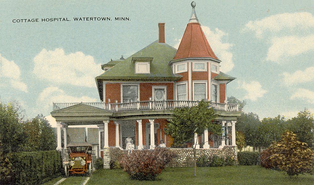 Postcard of the Cottage Hospital
