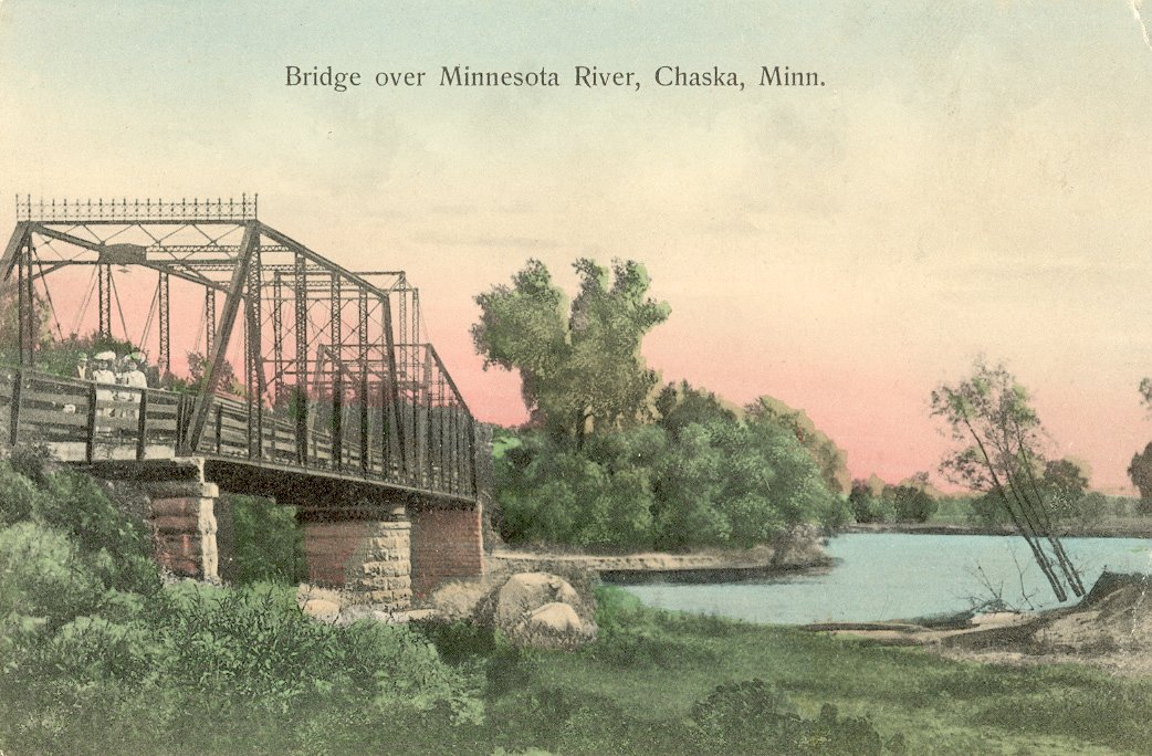 Chaska bridge over Minnesota River  Av10668