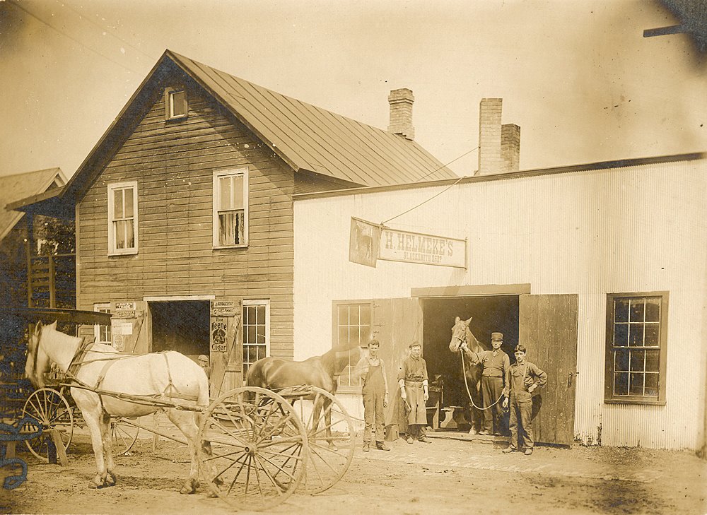 Helmeke Blacksmith Shop  Av11051