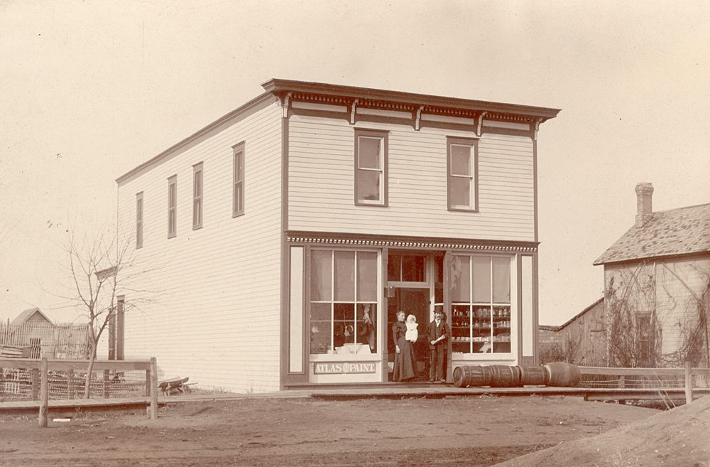 OD Sell's store, 1897