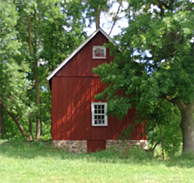 Andrew Peterson north barn after restoration